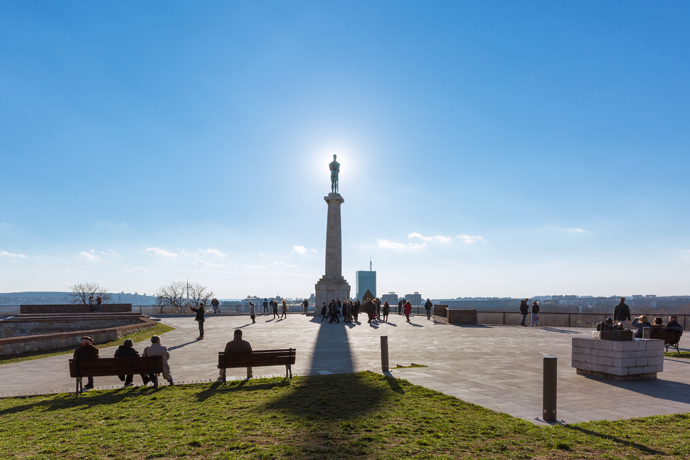 Pobednik, Kalemegdan.